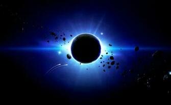Total Lunar Eclipse Blue Dark HD Wallpaper Background