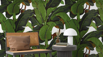 Transform Your Home With Banana Leaf Wallpaper From Wallpaper4beginne
