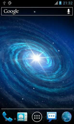 Galaxy Light Live Wallpaper Beautiful Emits From The