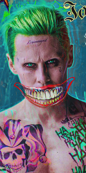 Wallpaper Jared Leto Joker Fanart Honor 7x