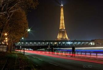Monuments Night Panorama Panoramic Paris Urban Temples Wallpaper