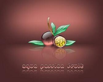 Strictly Wallpaper Aqua Passion Fruit