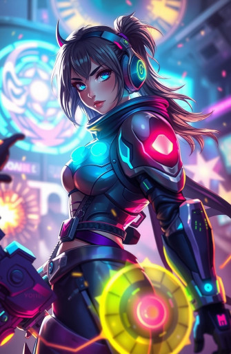 Game Girl Wallpaper