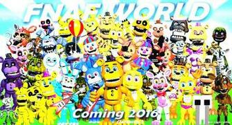 Fnaf World By Awesomehero43