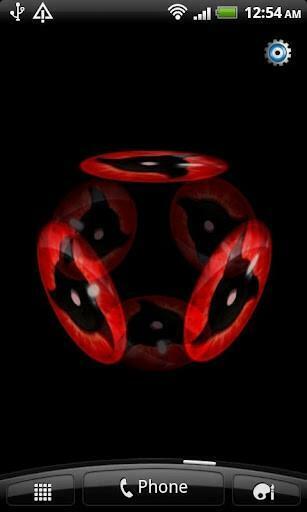 Bigger Sharingan 3d Live Wallpaper For Android Screenshot