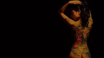 Tattooed Girl Wallpaper