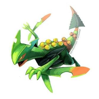 Mega Sceptile By Twarda8