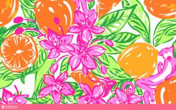 Lilly Pulitzer Background Wallpaper