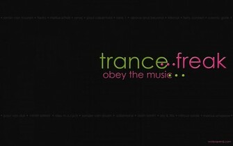 Freak Trance Music Obey The Wallpaper