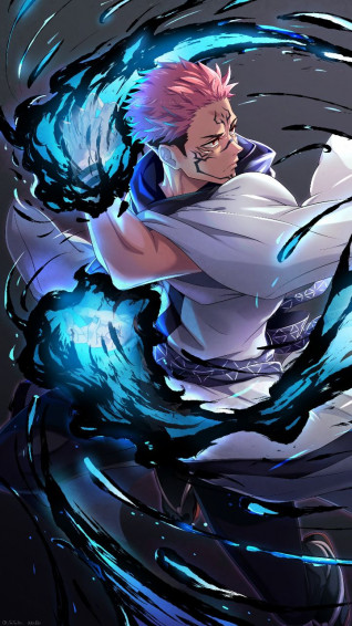 720p Sukuna Curse Demon Jujutsu