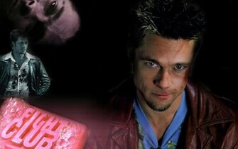 Fight Club Brad Pitt Edward Norton Tyler Durden Hq Wide