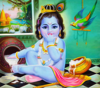 Little Krishna Wallpaper