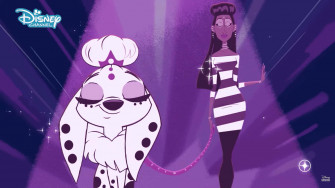 An Image Of The Iconic Dogs From Dalmatians Wallpaper