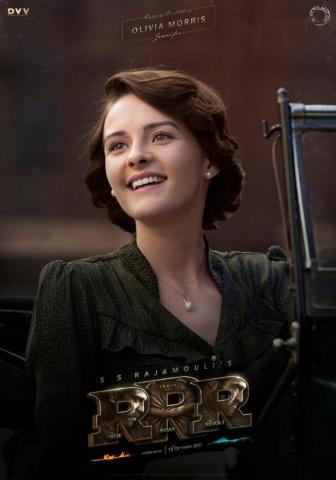 Rrr Team Reveals First Look Of Actor Olivia Morris The News Minute