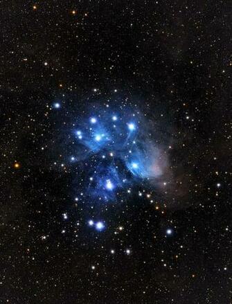 Ios7 Pleiades Parallax HD iPhone iPad Wallpaper
