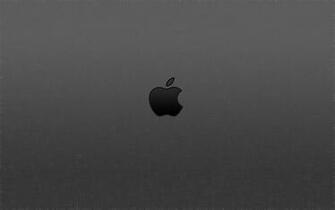Black Apple Logo Image Dekstop Wallpaper