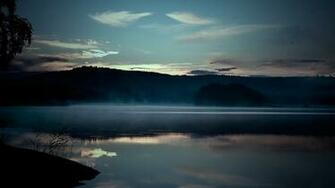 Misty Lake Surface Wallpaper HD