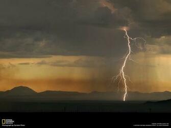 Fire Ignited By A Lightning Storm Near Elephant Butte New Mexico