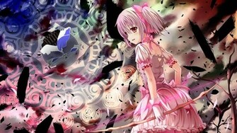 Madoka Kaname Puella Magi Magica Wallpaper