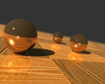 Povray Binaries Image Look Like Copper
