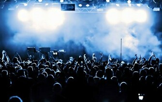 The Rock Band Concert Crowds Tablet Phone Wallpaper Background Album