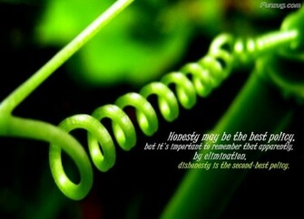 Inspirational Wallpaper On Honesty May Be Best Policy