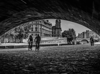 Black And White Paris Photography Wallpaper