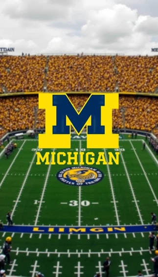 Michigan Football Phone Wallpaper