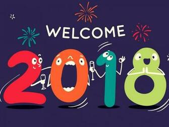 Happy New Year Welcome HD Wallpaper Wallpaperfans