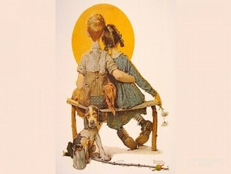 Norman Rockwell Wallpaper Paintings Art Desktop