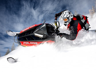 Polaris Snowmobile Wallpaper