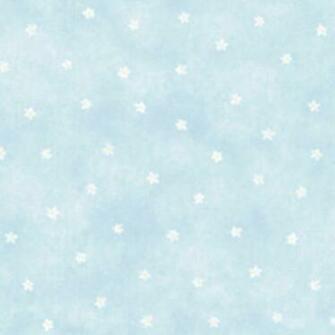 Blue Daisy Spot Wall Paper Sticker Outlet