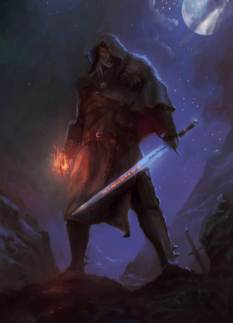 Geralt Fire Powers In Witcher iPhone Wallpaper