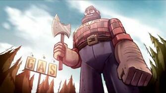 Gravity Falls Lumberjack Desktop Pc And Mac Wallpaper