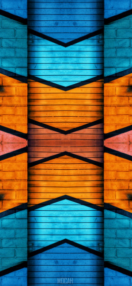 Blue Orange Symmetry Colorfulness Yellow Apple iPhone