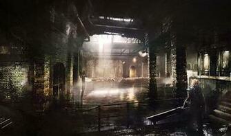 Midgar Slums Sewers From Final Fantasy Vii Remake