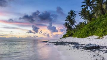 Wallpaper Exotic Beach And Ocean Waves