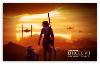 Rey And Bb8 HD Desktop Wallpaper Widescreen High Definition