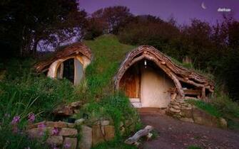 Hobbit House Wales Wallpaper World