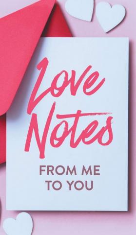 Love Notes From Me To You A Fun And Personalized Book With