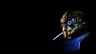 Garrus Vakarian Back To Black Wallpaper
