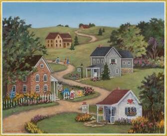 Wallpaper Country Living Art Lang Desktop Background