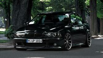 Bmw Black Drives Lights Asphalt E39 M5 Wallpaper And