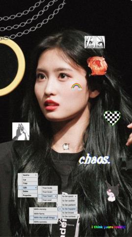 Sana Momo And Jihyo Messy Wallpaper Screenshot Twice
