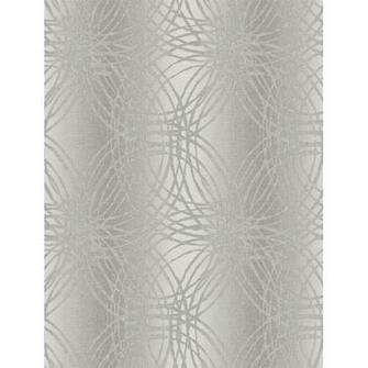 Style Textured Glitter Circles Silver