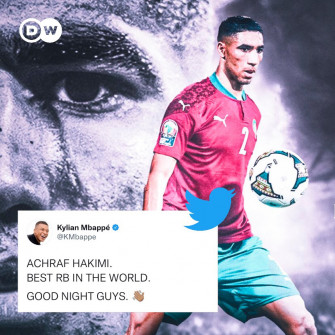 Dw Sports On X Kylian Mbapp Praised His Psg Teammate Achraf