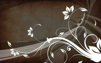 Hp Touchsmart Wallpaper Pattern Plant Background