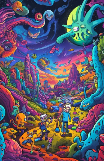 Supreme Rick And Morty Wallpaper