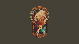 Art Nouveau Wallpaper