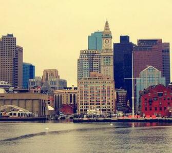 Boston Harbor Flikie Wallpaper